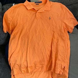 Men’s Ralph Lauren orange XXL Pima polo